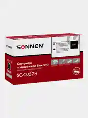 Картридж для принтера, лазерный, Sonnen SC-С057H для Canon, 10000 страниц
