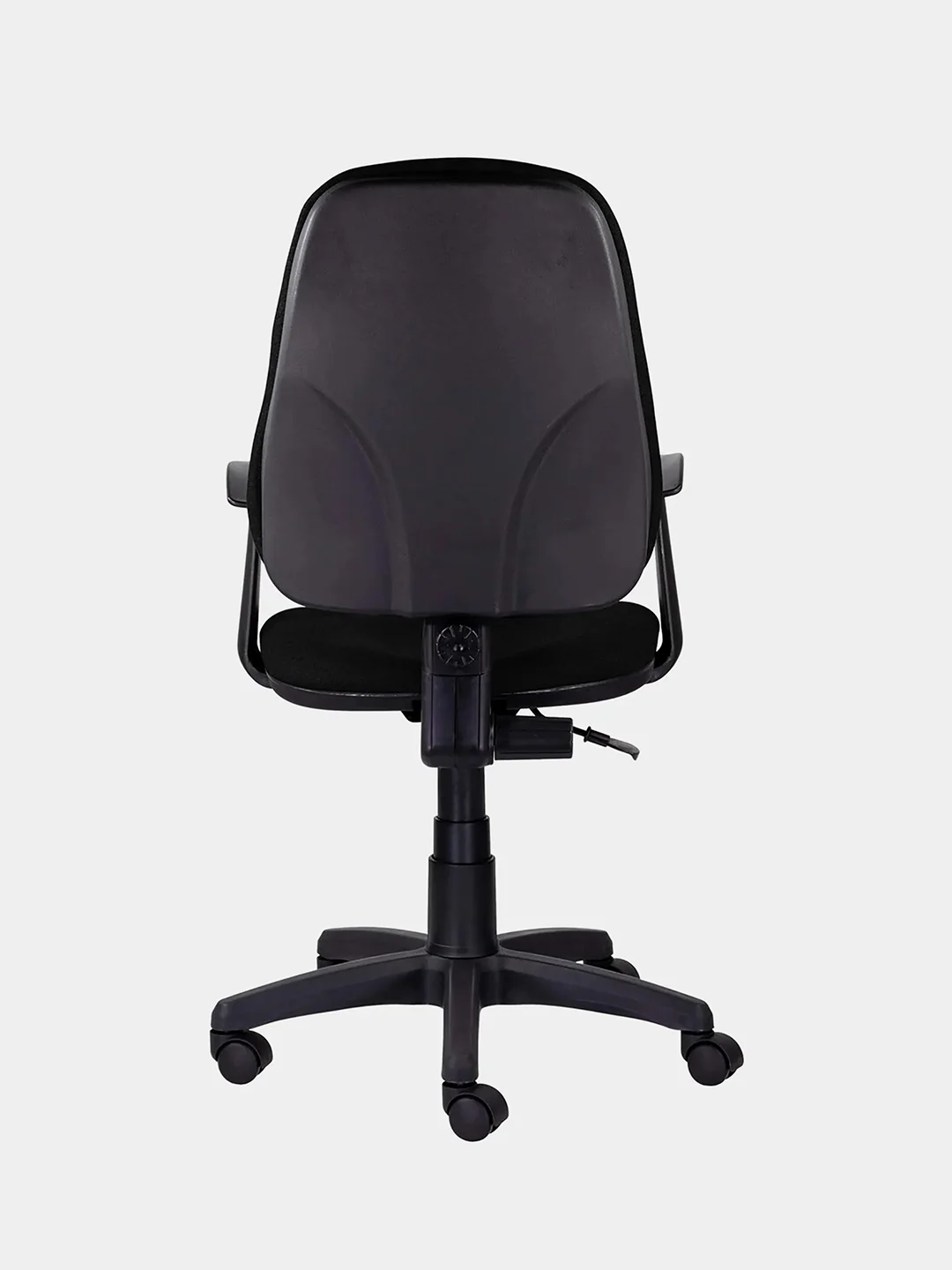 Кресло Brabix Comfort MG-321, регулируемая эргономичная спинка, ткань, черное С-11, 532556