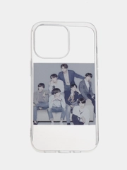 Чехол с принтом BTS для iPhone