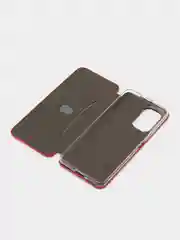Красный чехол книжка Xiaomi POCO F3, POCO M3, POCO X3 NFC, POCO X3 PRO с функцией подставки