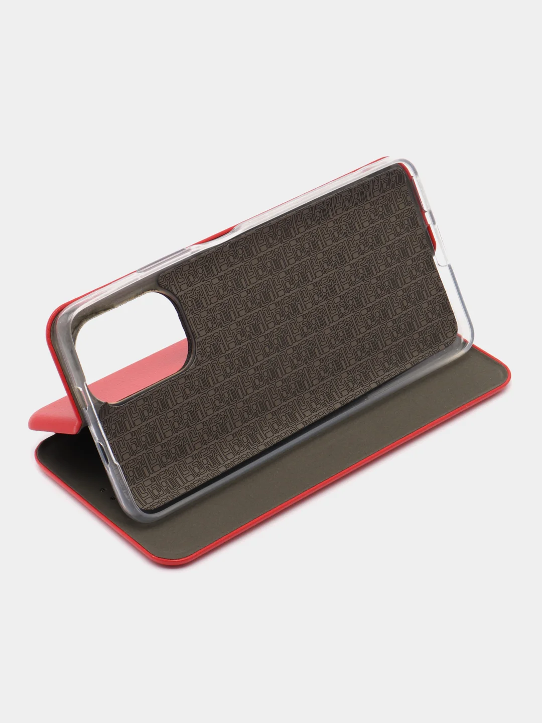 Красный чехол книжка Xiaomi POCO F3, POCO M3, POCO X3 NFC, POCO X3 PRO с функцией подставки