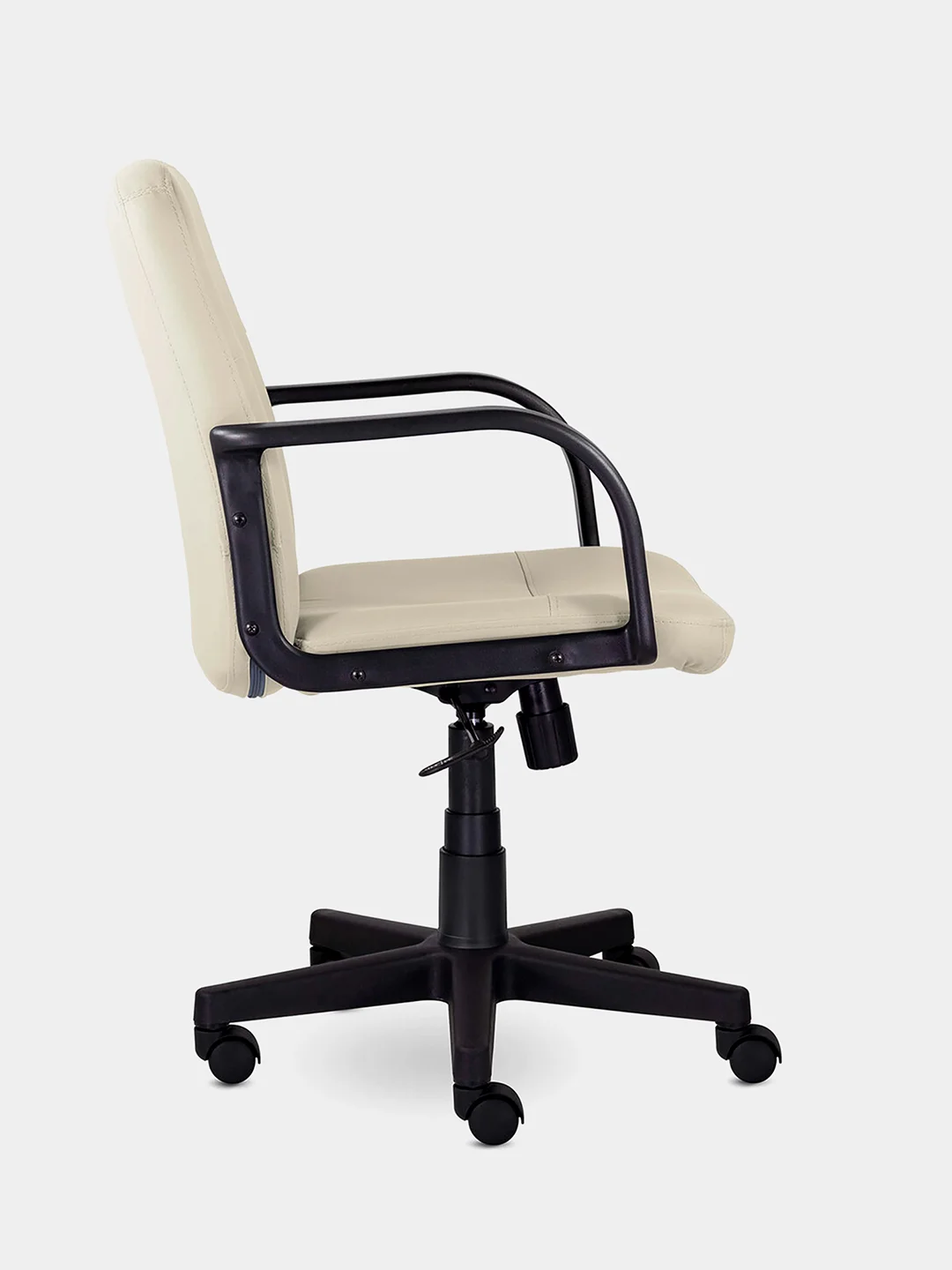 Кресло BRABIX Top MG-333, с подлокотниками, кожзам, бежевое Z-21, 532554