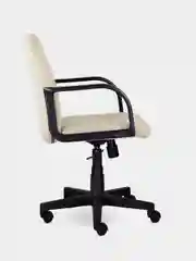 Кресло BRABIX Top MG-333, с подлокотниками, кожзам, бежевое Z-21, 532554