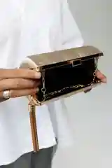 Бежевый клатч женский, сумка на плечо
