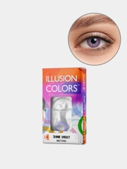 Цветные контактные линзы ILLUSION colors SHINE 8,6/ 14,2/ от -0,5D до -6,0D