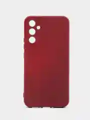 Тёмно-бордовый чехол для Samsung Galaxy A34 5G (Самсунг Галакси А34 5 Джи), с мягкой подкладкой