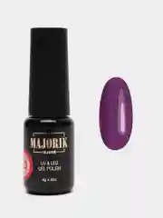 Фиолетовый гель-лак для ногтей Majorik Coler 15 "Фиолетовый аметист", 8 г