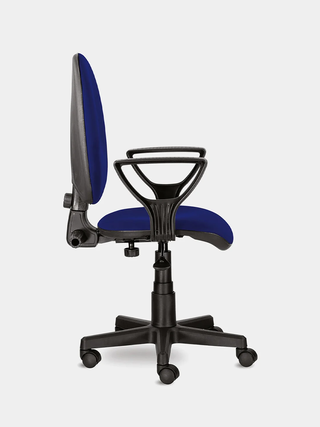 Кресло BRABIX Prestige Ergo MG-311, регулируемая эргономичная спинка, ткань, синее, 532423