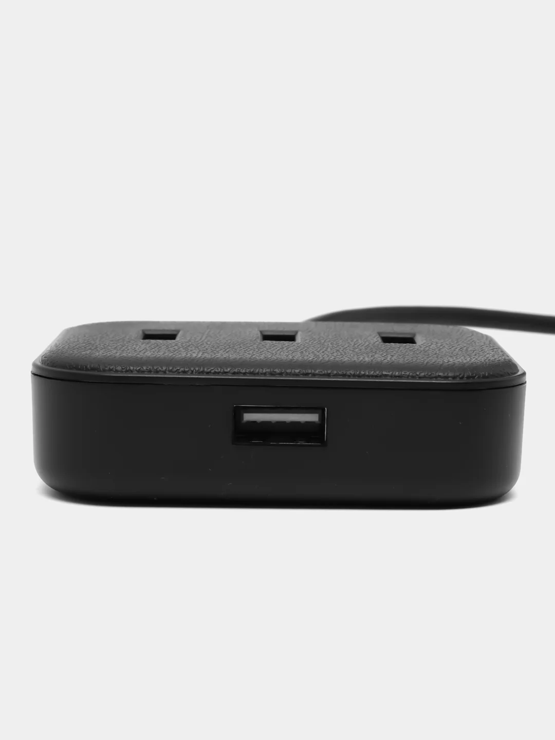 Черный переходник 4 в 1 hoco HB31, USB HUB 4 ПОРТА, 1.2 м, концентратор ЧЕТЫРЕ В ОДНОМ