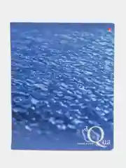Тетрадь 48 листов в клетку "Вода", обложка мелованный картон, УФ-лак, ассорти