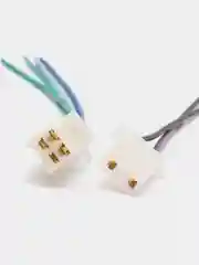 Разъем коммутатора скутер 4Т ACTIV NOVO, TTR125 (4 и 2 контакта, прямые углы штекера)
