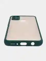 Морской чехол пластиковый Samsung Galaxy M31 (Самсунг Галакси М31), матовый, с цветными кнопками