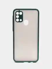 Морской чехол пластиковый Samsung Galaxy M31 (Самсунг Галакси М31), матовый, с цветными кнопками