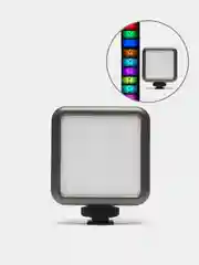 Красный светильник для фото и видео, фотосвет, цветная кольцевая лампа RGB