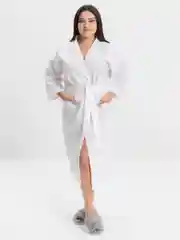 Халат вафельный кимоно, мужской, женский, унисекс