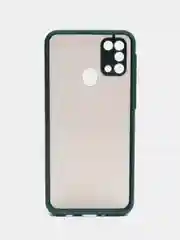 Морской чехол пластиковый Samsung Galaxy M31 (Самсунг Галакси М31), матовый, с цветными кнопками