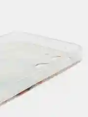 Золотой силиконовый чехол на Realme 10 4G / Реалми 10 4G прозрачный, с рисунком, защита камеры