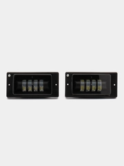 Фары противотуманные ВАЗ 2110 LED, метал.корпус, Китай