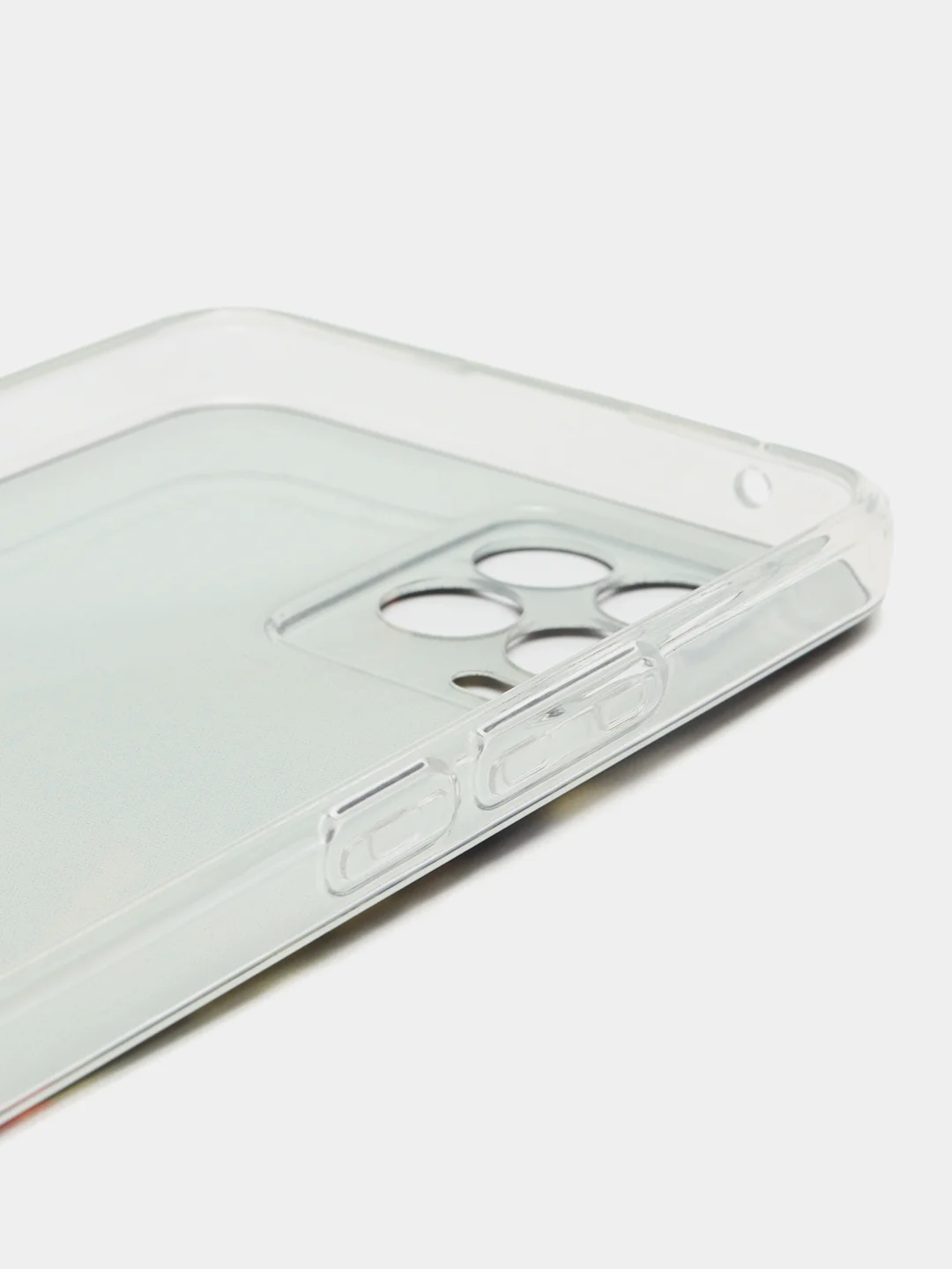 Медный силиконовый чехол на Oppo Realme 8/8 Pro / Оппо Реалми 8/8 Про прозрачный, с рисунком