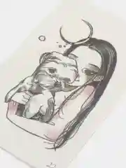 Татуировка временная Аниме Девушки Коты