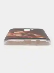 Светло-бежевый силиконовый чехол на Xiaomi Redmi Note 8 Pro / Сяоми Редми Нот 8 Про прозрачный с рисунком