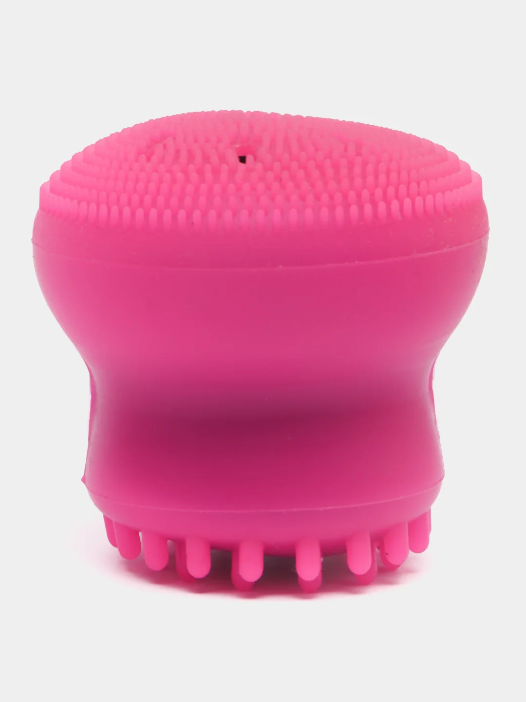 Фуксия силиконовая щетка для очищения лица "My Beauty Tool", 12 цветов