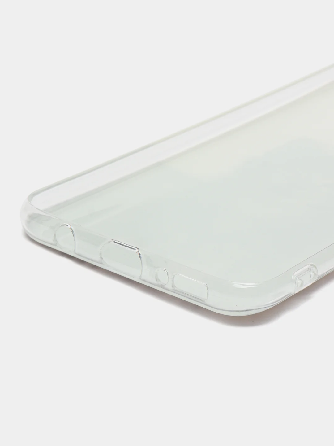 Молочный силиконовый чехол на Samsung Galaxy A50/A30s / Самсунг А50/А30s прозрачный, с рисунком
