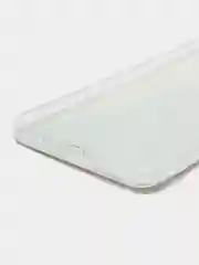 Молочный силиконовый чехол на Samsung Galaxy A50/A30s / Самсунг А50/А30s прозрачный, с рисунком