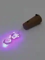 Конфетный гирлянда-пробка для декора, светодиодная интерьерная  2 метра 20 LED