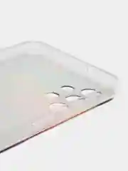Пурпурный силиконовый чехол на Samsung Galaxy A13 4G / Самсунг А13 4G прозрачный, с рисунком