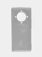 Серый меланж силиконовый чехол на Honor X9A / Хонор X9A прозрачный, с рисунком, защита камеры