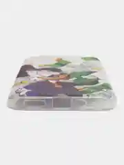 Тёмно-зелёный силиконовый чехол на Xiaomi Redmi 9A / Сяоми Редми 9А прозрачный с рисунком, защита камеры