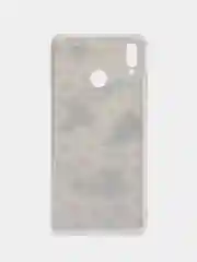 Золотой силиконовый чехол на Honor 8X / Хонор 8Х прозрачный, с рисунком, защита камеры