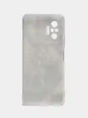 Серый металлик чехол на Xiaomi Redmi Note 10 Pro / Сяоми Редми Нот 10 Про прозрачный, с рисунком