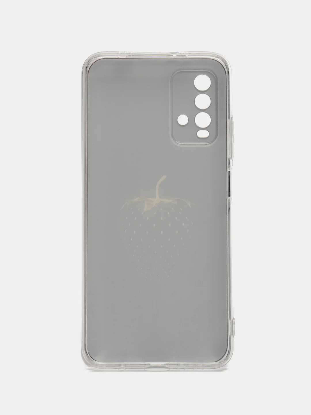 Разноцветный силиконовый чехол на Xiaomi Redmi 9T / Редми 9Т прозрачный, с рисунком, защита камеры