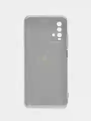 Разноцветный силиконовый чехол на Xiaomi Redmi 9T / Редми 9Т прозрачный, с рисунком, защита камеры
