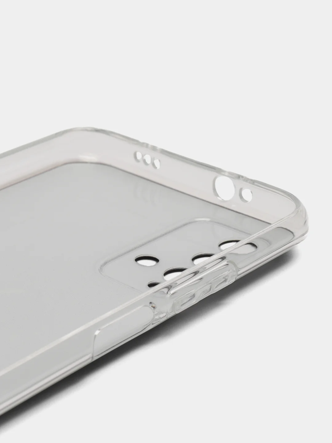 Разноцветный силиконовый чехол на Xiaomi Redmi 9T / Редми 9Т прозрачный, с рисунком, защита камеры