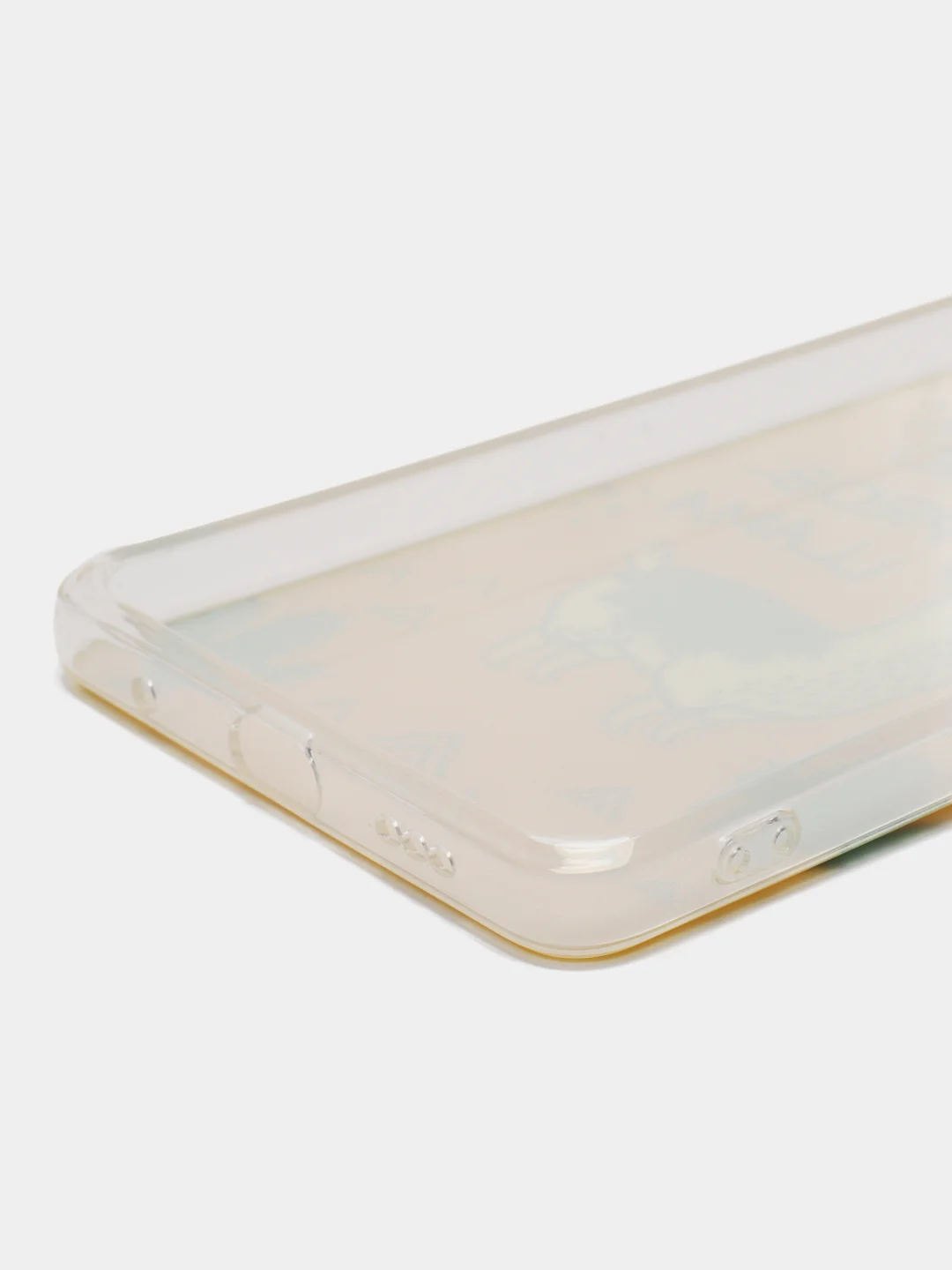 Горчичный чехол на Xiaomi Redmi Note 10 Pro / Сяоми Редми Нот 10 Про прозрачный, с рисунком