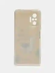 Горчичный чехол на Xiaomi Redmi Note 10 Pro / Сяоми Редми Нот 10 Про прозрачный, с рисунком
