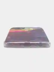 Пурпурный силиконовый чехол на Xiaomi Redmi 9 / Сяоми Редми 9 прозрачный, с рисунком, защита камеры