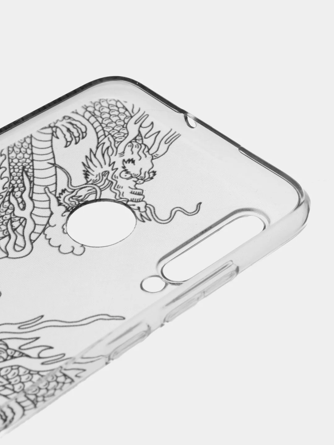 Пудровый чехол на Honor 10i/20 Lite 2019/20e/Huawei P Smart Plus 2019 / Хонор 10i прозрачный