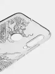 Пудровый чехол на Honor 10i/20 Lite 2019/20e/Huawei P Smart Plus 2019 / Хонор 10i прозрачный