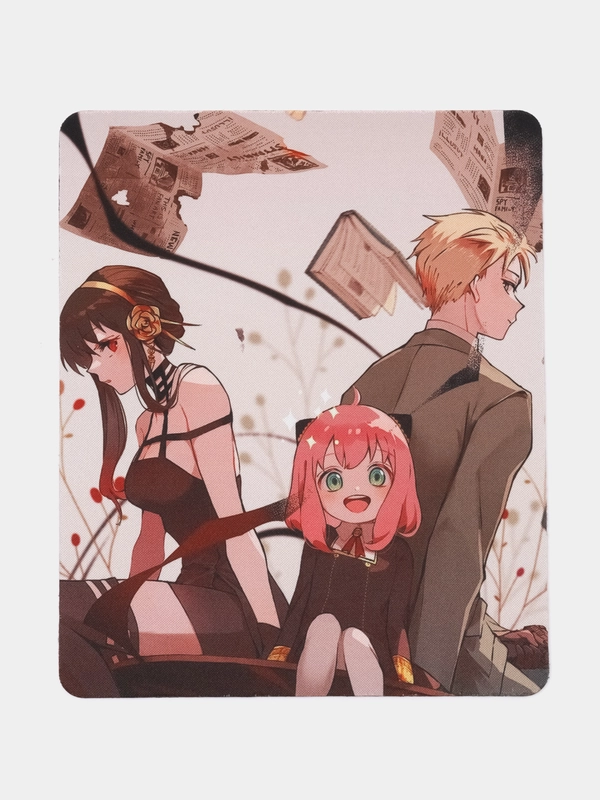 Игровой коврик для мыши по аниме Spy x Family (Семья шпиона)