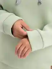 Мятный костюм женский утепленный: худи, брюки, Lilians