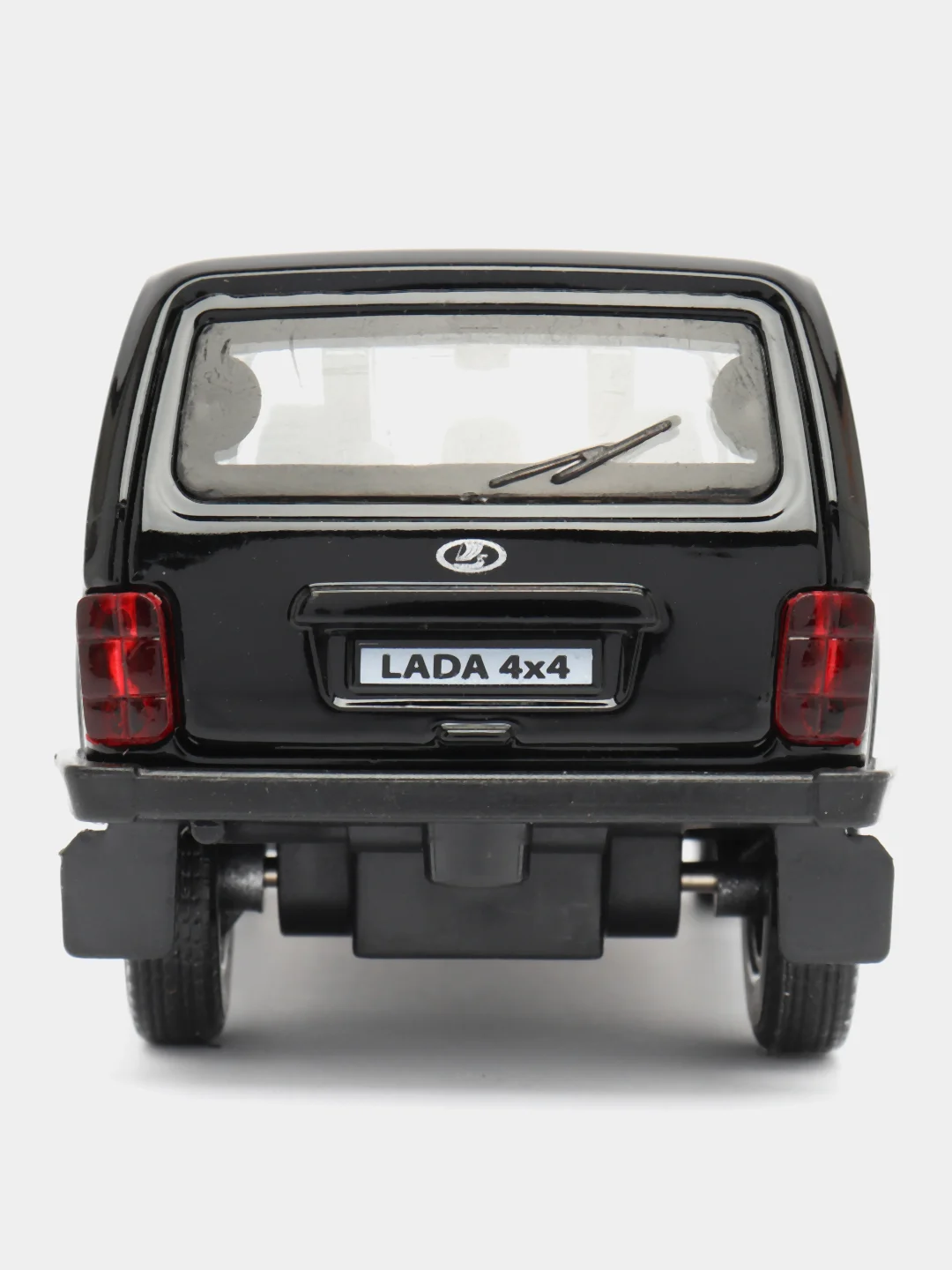 Черный машина LADA НИВА 4x4 12 см, Технопарк, открываются двери и багажник, металлическая модель