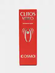 Алый жидкий вибратор Clitos cream cosmo vibro, возбуждающий крем для женщин