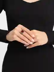 Кольцо с камнем
