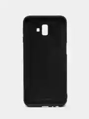 Серый чехол накладка для Samsung Galaxy J6+