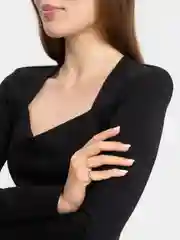 Зеленый кольцо с камнями, набор колец