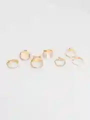 Набор фаланговых колец "Hands", 7 штук